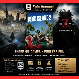 Купить Гарри Поттер: Наследие + Мертвый остров 2 + World War Z: Aftermath Full Access + Epic