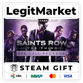 Купить Saints Row: The Third The Full Package / Steam АВТО / РУ + МИР