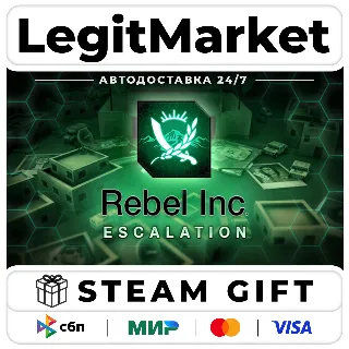 Купить Rebel Inc: Escalation / Steam АВТО / РУ + МИР