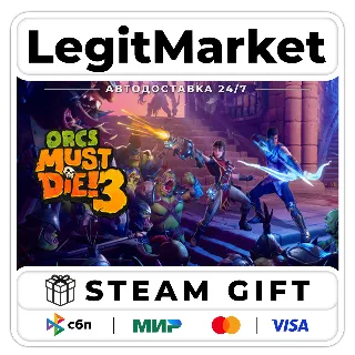 Купить Orcs Must Die! 3 / Steam АВТО / РУ + МИР