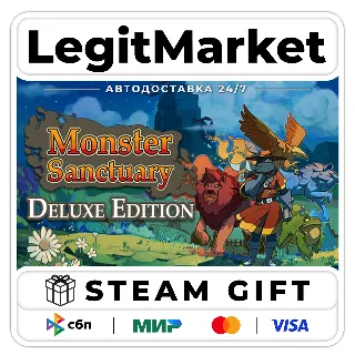 Купить Monster Sanctuary Deluxe Edition / Steam АВТО / РУ + МИР