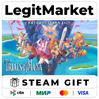 Купить Trials of Mana / Steam АВТО / РУ + МИР