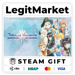 Купить Tales of Vesperia: Definitive Edition / Steam АВТО / РУ + МИР