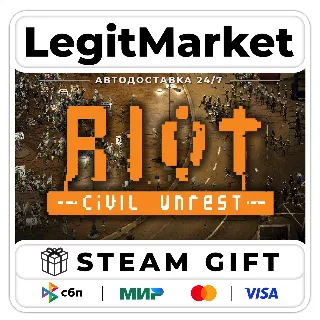 Купить RIOT: Civil Unrest / Steam АВТО / РУ + МИР