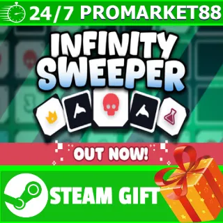 Купить ️ВСЕ СТРАНЫ+РОССИЯ Infinity Sweeper STEAM GIFT