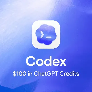 Купить ЧатГПТ — кредиты на 100 долларов для приобретения Codex для студентов.