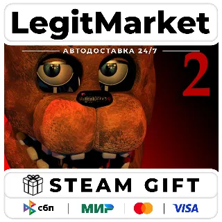 Купить Five Nights at Freddy's 2 / Steam АВТО / РУ + МИР