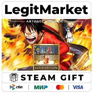 Купить One Piece Pirate Warriors 3 Gold Edition / Steam АВТО / РУ + МИР