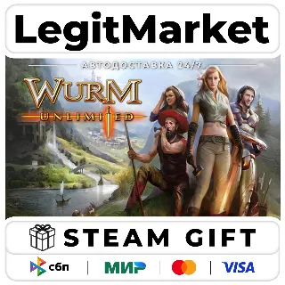 Купить Wurm Unlimited / Steam АВТО / РУ + МИР
