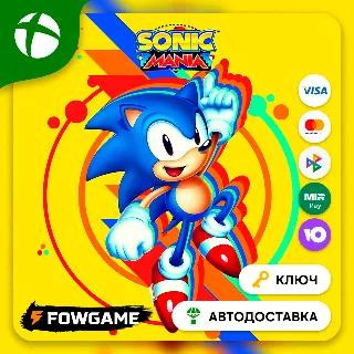 Купить ✅ Sonic Mania ВСЕ СТРАНЫ /XBOX 🔑