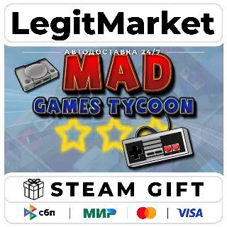 Купить Mad Games Tycoon / Steam АВТО / РУ + МИР