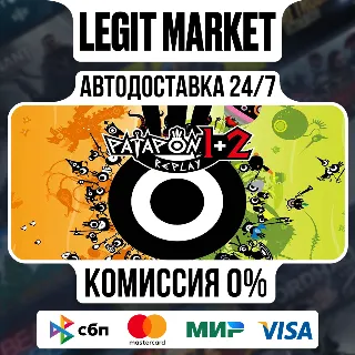 Купить PATAPON 1+2 REPLAY / Steam АВТО / РУ + МИР