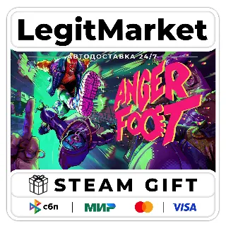 Купить Anger Foot / Steam АВТО / РУ + МИР