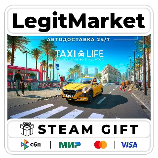 Купить Taxi Life: A City Driving Simulator / Steam АВТО / РУ + МИР