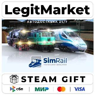 Купить SimRail - The Railway Simulator / Steam АВТО / РУ + МИР