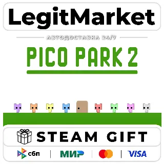 Купить PICO PARK 2 / Steam АВТО / РУ + МИР