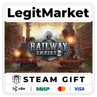 Купить Railway Empire 2 / Steam АВТО / РУ + МИР