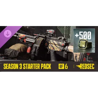 Купить Набор Starter сезона 3 — Battlefield™ 6 и REDSEC steam DLC дополнение