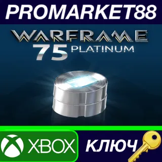 Купить Warframe - 75 Platinum Currency XBOX One / Xbox Series X|S КЛЮЧ