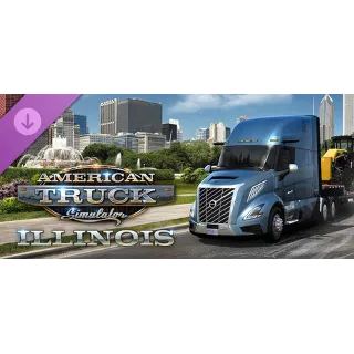Купить American Truck Simulator - Illinois steam Россия\Мир DLC дополнение