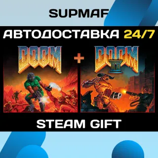 Купить DOOM + DOOM II | STEAM GIFT | RU・KZ・UA・CIS