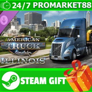 Купить ️ВСЕ СТРАНЫ️ American Truck Simulator - Illinois STEAM