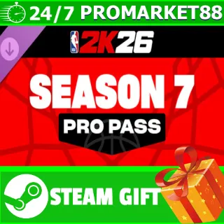 Купить ️ВСЕ СТРАНЫ+РОССИЯ️ NBA 2K26 Pro Pass: Season 7 STEAM