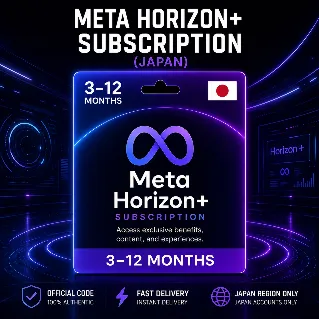 Купить Meta Horizon+ Подписка (Япония) 3–12 месяцев | Код активации