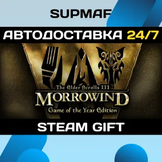Купить The Elder Scrolls III: Morrowind® Game of the Year Edition | STEAM GIFT | RU・KZ・UA・BY