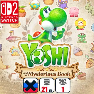 Купить Yoshi and the Mysterious Book | Nintendo Switch 2