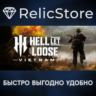 Купить Hell Let Loose: Vietnam - STEAM GIFT РОССИЯ