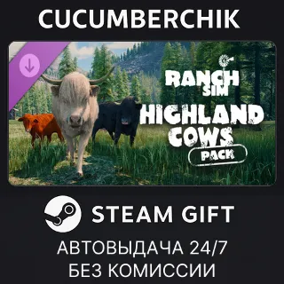 Купить Ranch Simulator: Highland Cow DLC ✅ STEAM GIFT AUTO ✅ RU+МИР