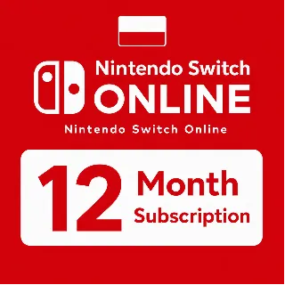 Купить 🟣 Nintendo Switch Online | 12 месяцев | АВТО ВЫДАЧА | Польша