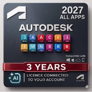 Купить Активация Autodesk All Apps на 2024-2027 годы на 3 года