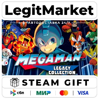 Купить Mega Man Legacy Collection / Steam АВТО / РУ + МИР