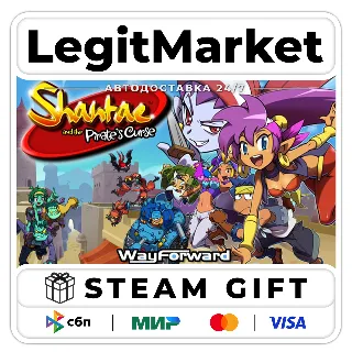 Купить Shantae and the Pirate's Curse / Steam АВТО / РУ + МИР