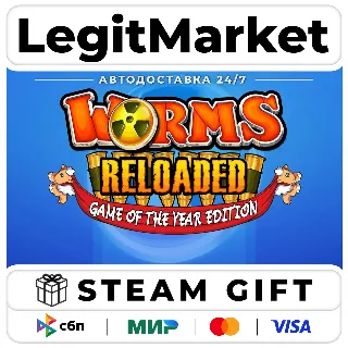 Купить Worms Reloaded : Game of the Year Edition / Steam АВТО / РУ + МИР