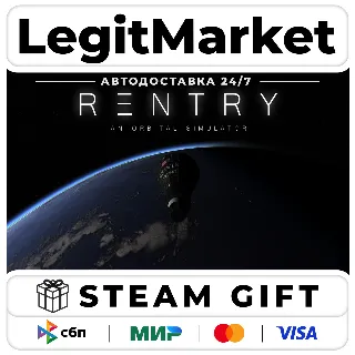 Купить Reentry - A Space Flight Simulator / Steam АВТО / РУ + МИР