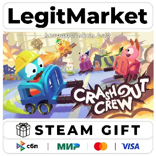 Купить Crashout Crew / Steam АВТО / РУ + МИР