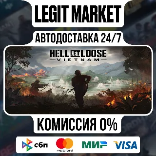 Купить Hell Let Loose: Vietnam / Steam АВТО / РУ + МИР