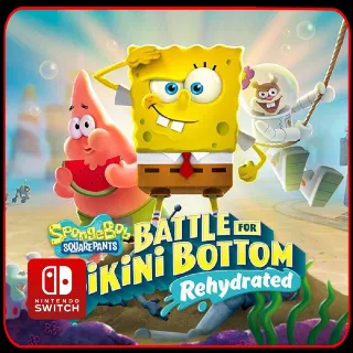 Купить SpongeBob SquarePants: Battle for Bikini Bottom - Rehydrated 🎮 Nintendo Switch