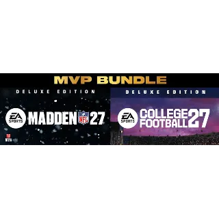 Купить Комплект MVP College Football 27 издание Deluxe и Madden NFL 27 издание Deluxe steam