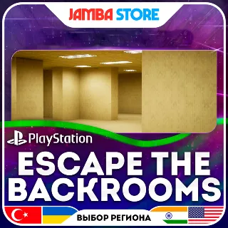 Купить Escape the Backrooms · PS5 · TR/UA/IN/US