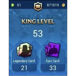 Купить [3in1] / CR - BS - COC | 53 LVL | 10003 Trophies | ARENA - Lumberlove Cabin | 14 KING