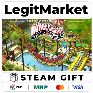 Купить RollerCoaster Tycoon 3: Complete Edition / Steam АВТО / РУ + МИР