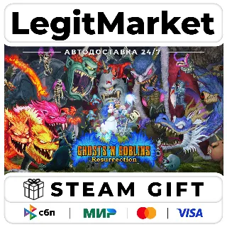 Купить Ghosts 'n Goblins Resurrection / Steam АВТО / РУ + МИР