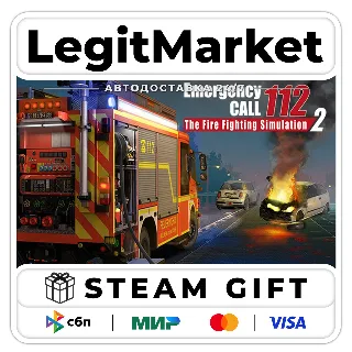 Купить Emergency Call 112 – The Fire Fighting Simulation 2 / Steam АВТО / РУ + МИР