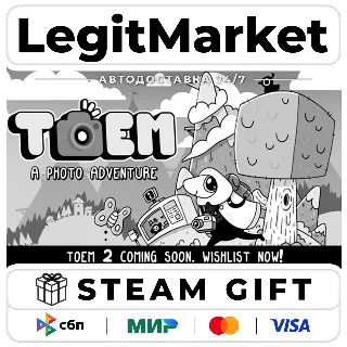 Купить TOEM: A Photo Adventure / Steam АВТО / РУ + МИР