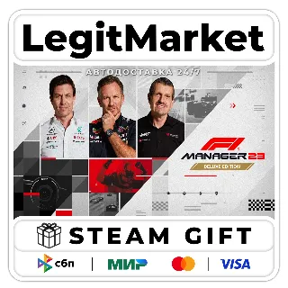 Купить F1 Manager 2023 Deluxe Edition / Steam АВТО / РУ + МИР