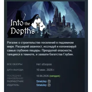 Купить Into The Depths АВТОДОСТАВКА STEAM GLOBAL МГНОВЕННО ЛИЦЕНЗИЯ